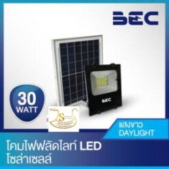 โคมไฟฟลัดไลท์โซลาร์เซลล์ LED-CHEETAH(ซีต้าห์) 30W/6500K BEC
