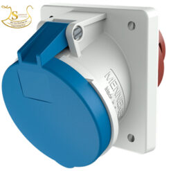 เพาเวอร์ปลั๊กตัวเมียฝัง IP44 No.1632 2P+E 16A,230V MENEKES