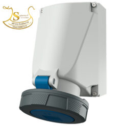 เพาเวอร์ปลั๊กตัวเมียติดผนัง IP67 No.128A 2P+E 63A,230V MENEKES