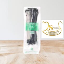 เคเบิ้ลไทร์-สีดำ CT150B-3C(6") Size 3.6x150mm.BANDEX