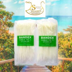 เคเบิ้ลไทร์-สีขาว CT100-2C (4นิ้ว) Size 2.5x100mm.BANDEX