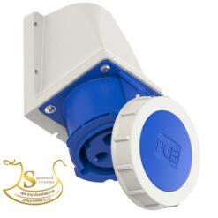 เพาเวอร์ปลั๊กตัวเมียผนังกันน้ำ IP67 NO.1132-6 2P+E 16A 230V PCE