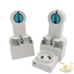 ขั้วนิออนบิดล็อคทรงสูง/ขาไม้  G13,2A 250V TIS.344-2549