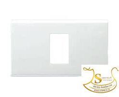 หน้ากาก สีขาว FA-201 ( 1 ช่อง )  CHANG