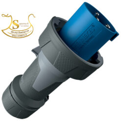 เพาเวอร์ปลั๊กตัวผู้ IP67 NO.13202 63A 2P+E 230V MENNEKES