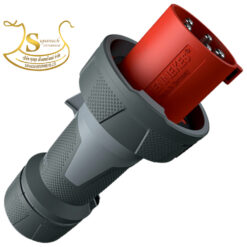 เพาเวอร์ปลั๊กตัวผู้ IP67 NO.13206 63A 3P+E 400V MENNEKES