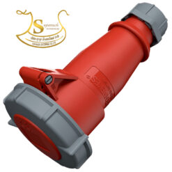 เพาเวอร์ปลั๊กตัวเมียกลางทาง IP67 NO.544 3P+E 16A 400V MENNEKES