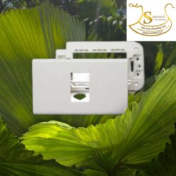 หน้ากากพลาสติก 1ช่อง WEG6801WK Panasonic