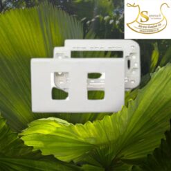 หน้ากากพลาสติก 2 ช่อง WEG6802WK Panasonic